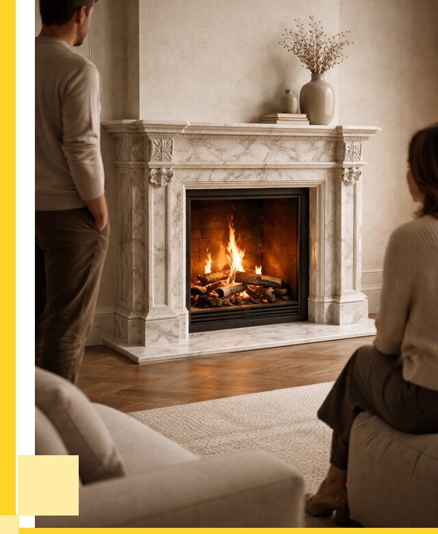 Мраморные камины под ключ в Юрге от 267400 р. | ЭриданЮрг