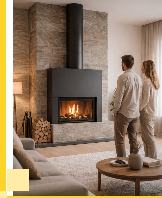 Закрытые камины под ключ в Юрге от 128352 р., ЭриданЮрг