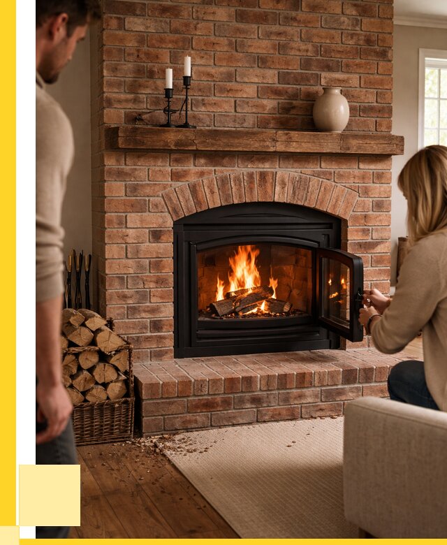 Кирпичные камины под ключ в Юрге от 160440 р. | ЭриданЮрг