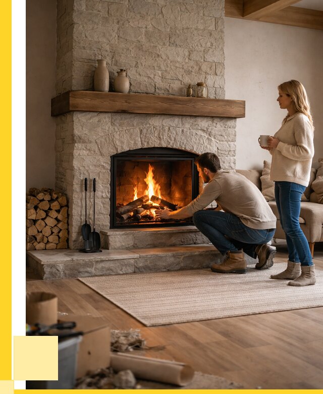 Камины для загородного дома в Юрге от 374360 р., ЭриданЮрг