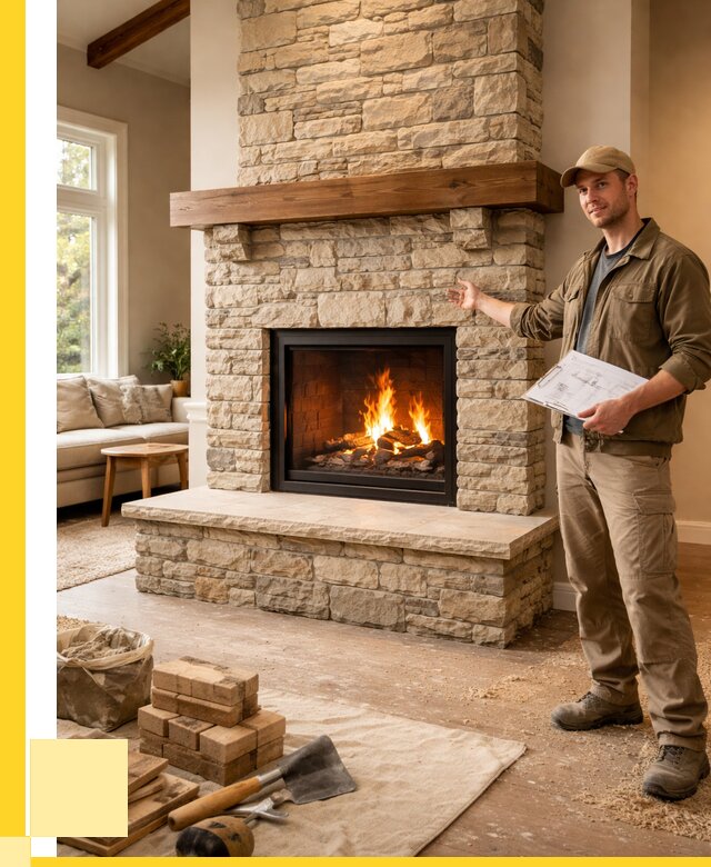 Камины под ключ в Юрге от 192528 р. | ЭриданЮрг — установка