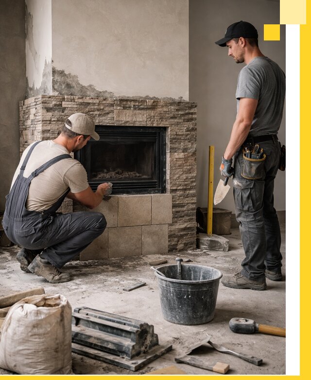 Камины под ключ в Юрге: проект, изготовление и монтаж