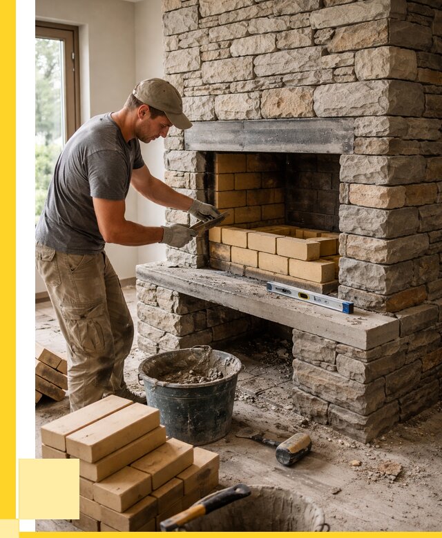 Кладка каминов и камина в Юрге от 26740 р. ЭриданЮрг