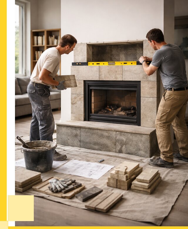 Монтаж каминов и установка в Юрге от 48132 р. | ЭриданЮрг