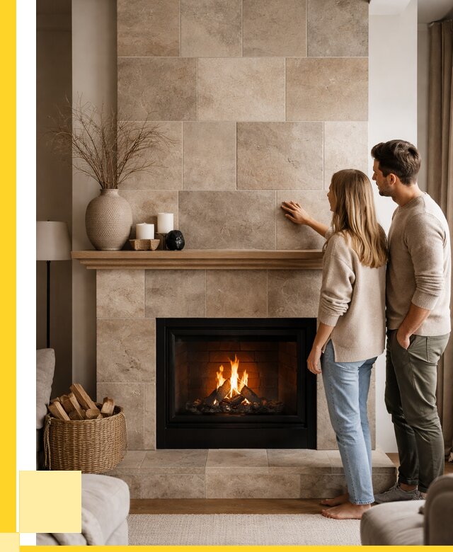 Облицовка каминов керамогранитом в Юрге от 4813 р. | ЭриданЮрг