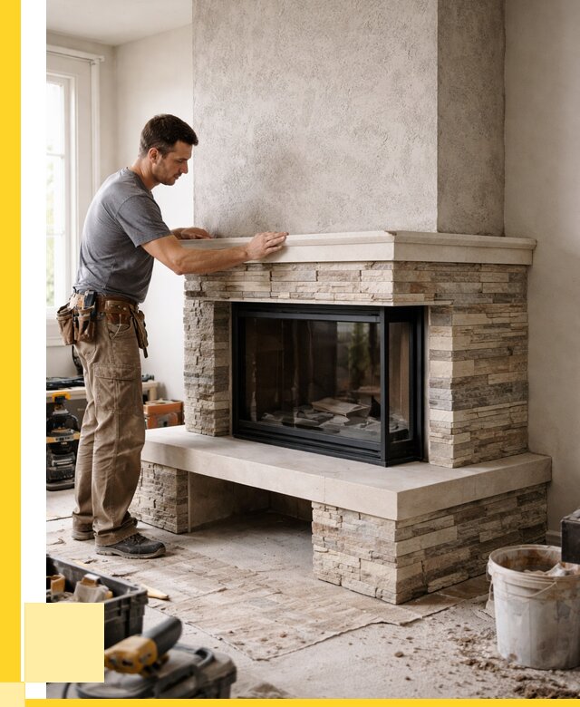 Изготовление каминов под ключ в Юрге от 160440 р. | ЭриданЮрг