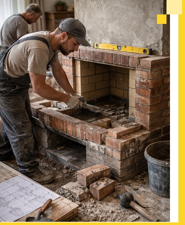 Изготовление и установка каминопечей под ключ в Юрге