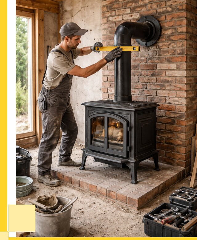 Монтаж печей установка банной печи в Юрге от 16044 р. | ЭриданЮрг