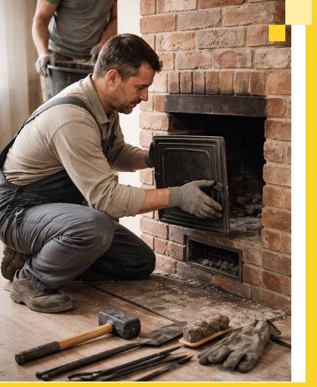 Ремонт печей в Юрге с гарантией качества и безопасности
