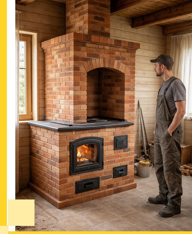 Кирпичные печи в Юрге: купить от 160440 р. | ЭриданЮрг