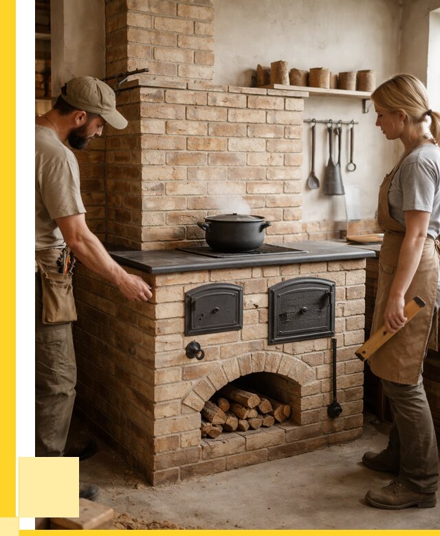 Варочно отопительные печи в Юрге от 96264 р. | ЭриданЮрг