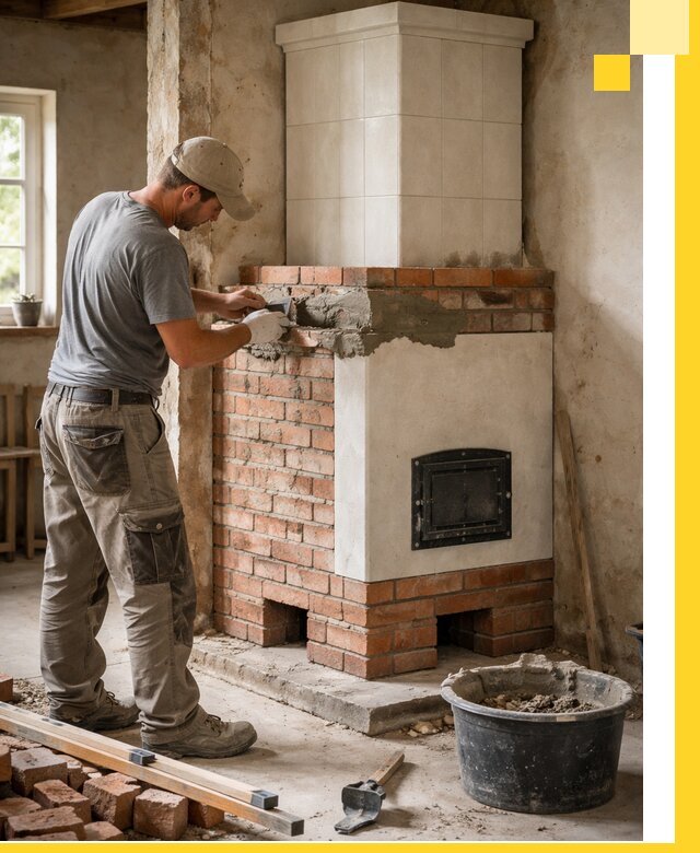 Изготовление и установка печей-голландок под ключ в Юрге