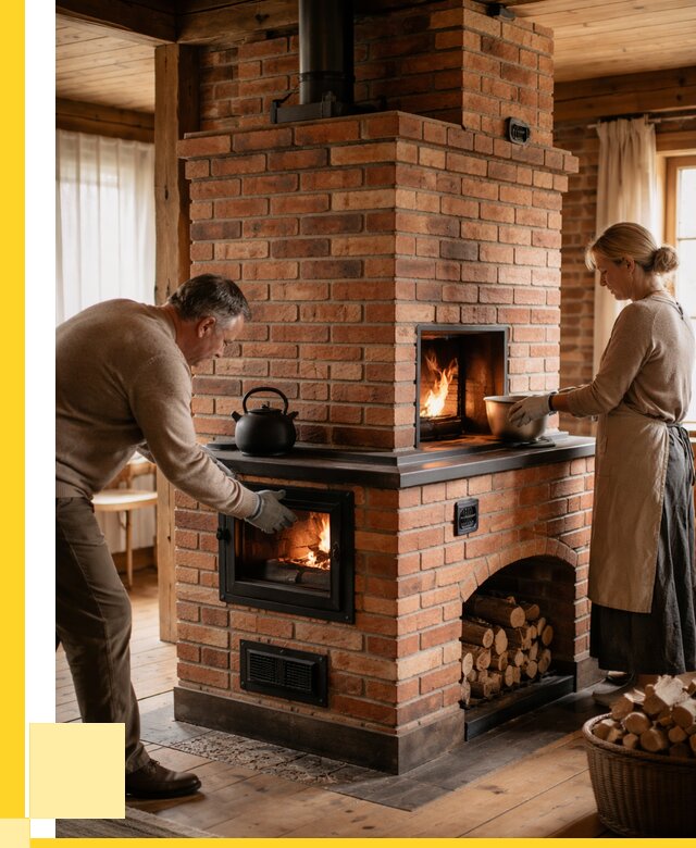 Печи для загородного дома под ключ в Юрге от 85568 р. | ЭриданЮрг