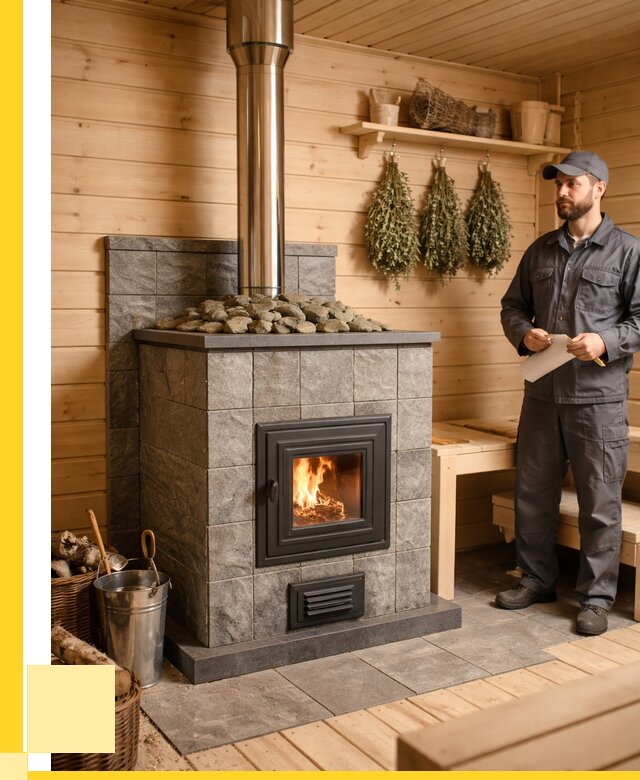 Печи для бани под ключ в Юрге от 128352 р. | ЭриданЮрг