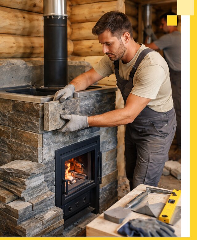 Печи для бани под ключ в Юрге: изготовление и монтаж