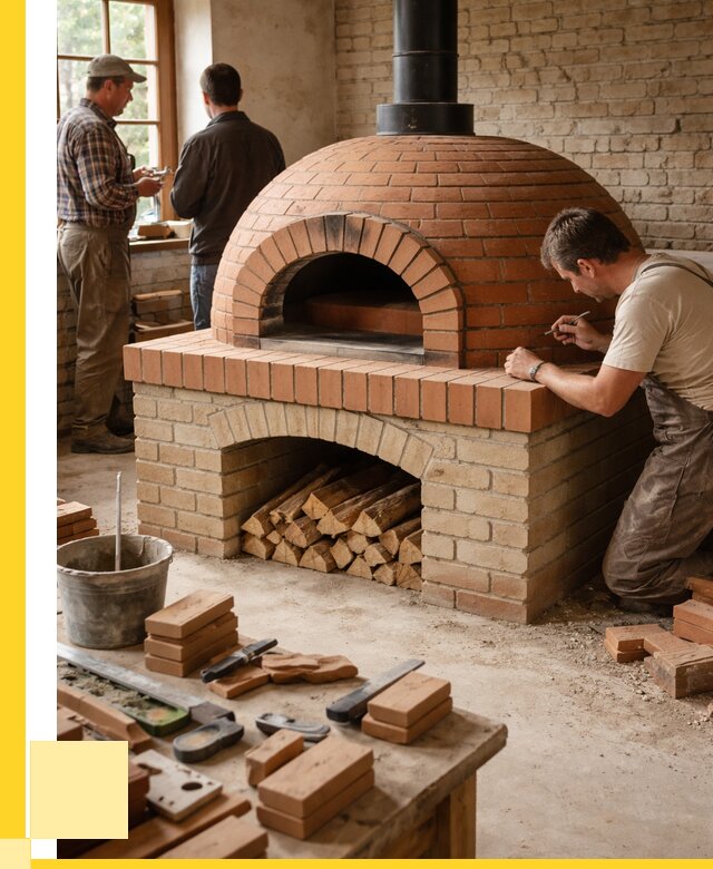 Помпейская печь дровяная для пиццы в Юрге | ЭриданЮрг от 213920 р.