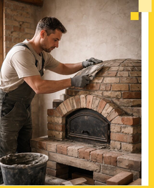 Изготовление и монтаж помпейских печей на заказ в Юрге