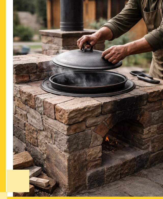 Печи для казана в Юрге по цене от 19253 р. | ЭриданЮрг