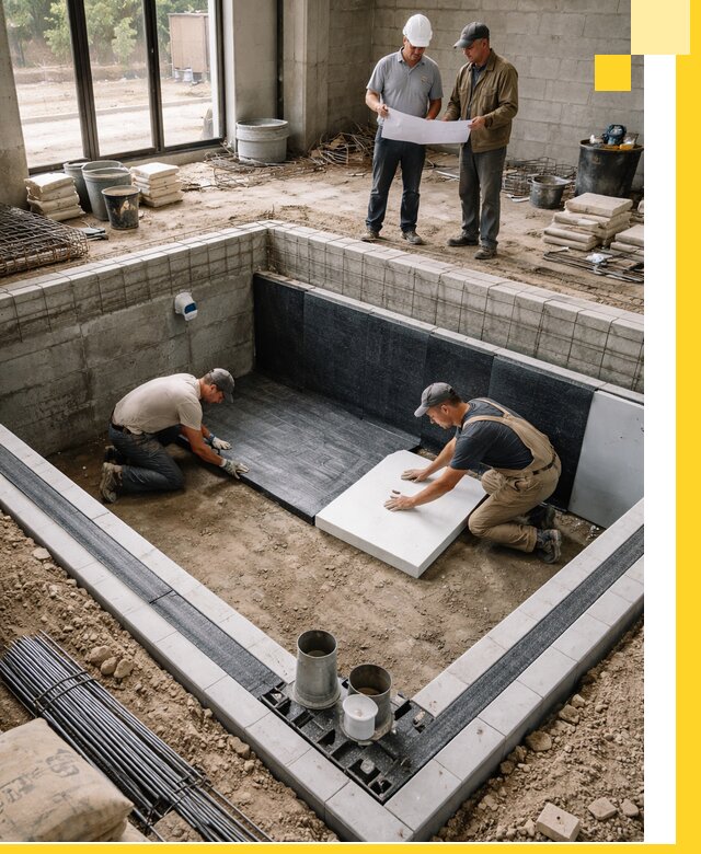 Проекты частных и общественных бассейнов под ключ в Юрге