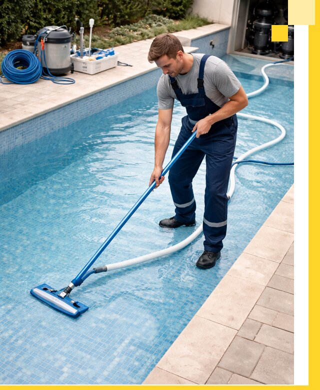 Профессиональная чистка бассейнов и фильтров в Юрге под ключ