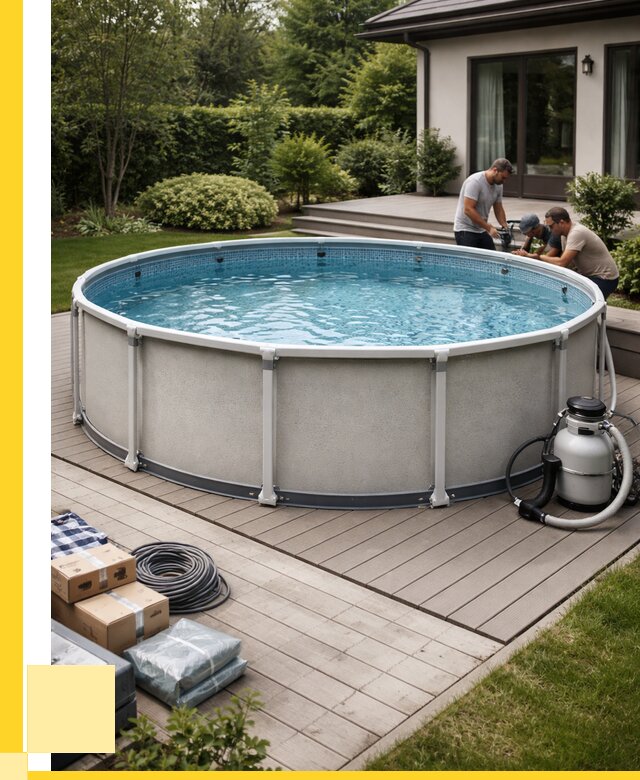 Купить каркасные бассейны в Юрге от 48132 р. | ЭриданЮрг