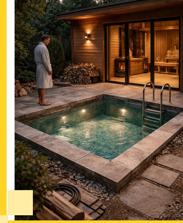 Бани с бассейном под ключ в Юрге от 101612 р. | ЭриданЮрг