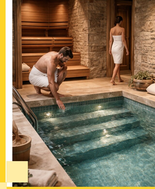 Сауна с бассейном под ключ в Юрге от 128352 р., ЭриданЮрг