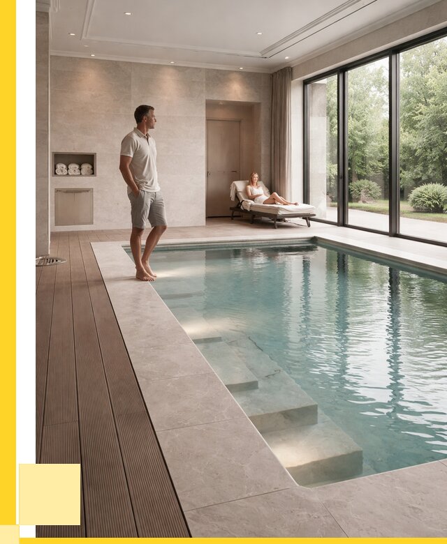 Бассейны в коттедже под ключ в Юрге от 1283520 р. | ЭриданЮрг