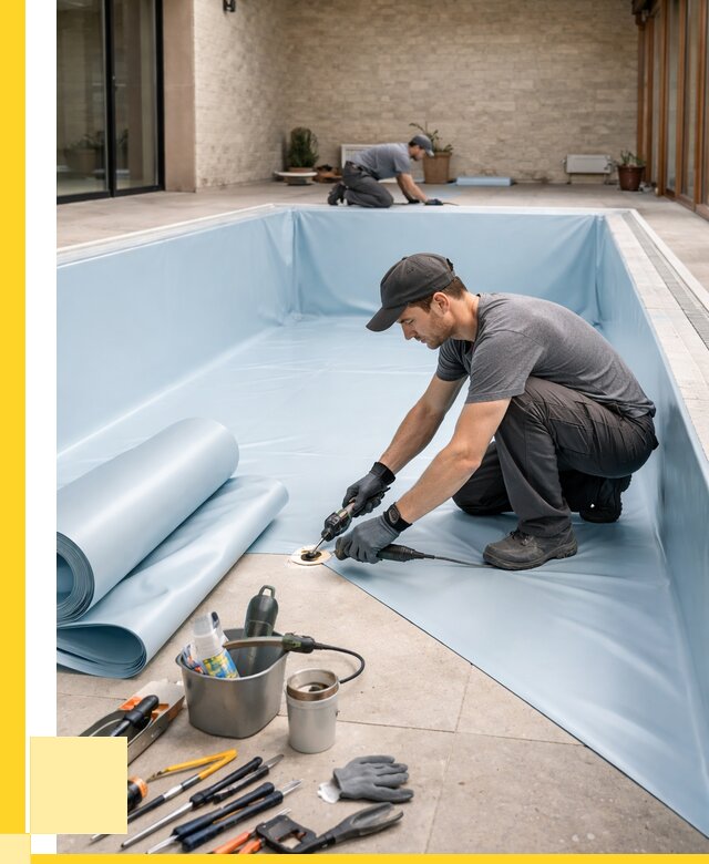 Пленка ПВХ для бассейнов в Юрге от 2674 р. | ЭриданЮрг