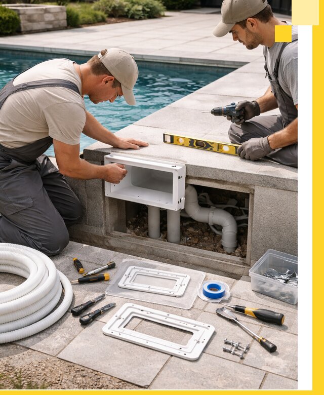 Поставка и установка скиммеров для бассейнов в Юрге