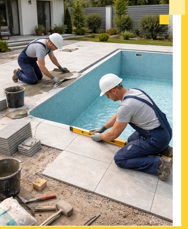 Строительство и монтаж плавательных бассейнов под ключ в Юрге