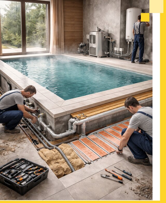 Проектирование и строительство тёплых бассейнов в Юрге