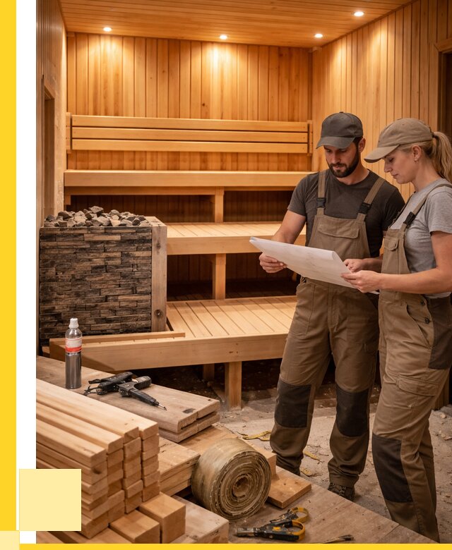 Строительство саун в Юрге под ключ от 267400 р., ЭриданЮрг