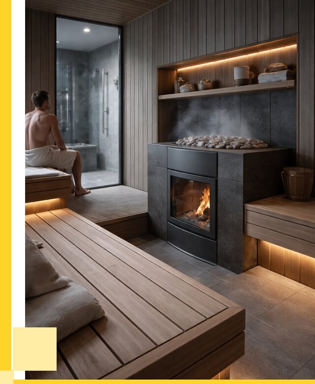 Проект сауны в частном доме в Юрге от 37436 р. | ЭриданЮрг