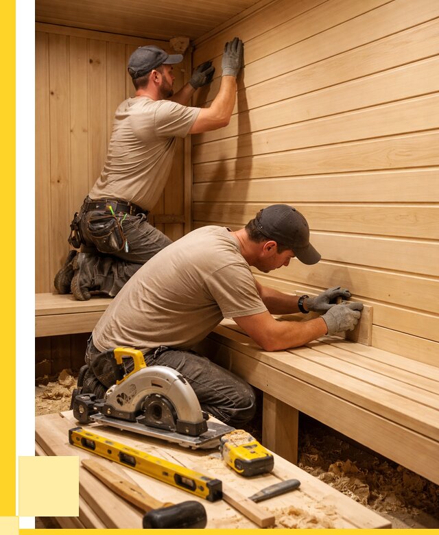 Обшивка саун вагонкой в Юрге от 2674 р. | ЭриданЮрг