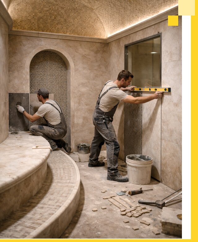 Проектирование и строительство саун с хамамом под ключ в Юрге