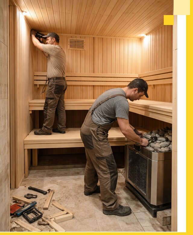 Купить сауну под ключ в Юрге с монтажом и гарантией