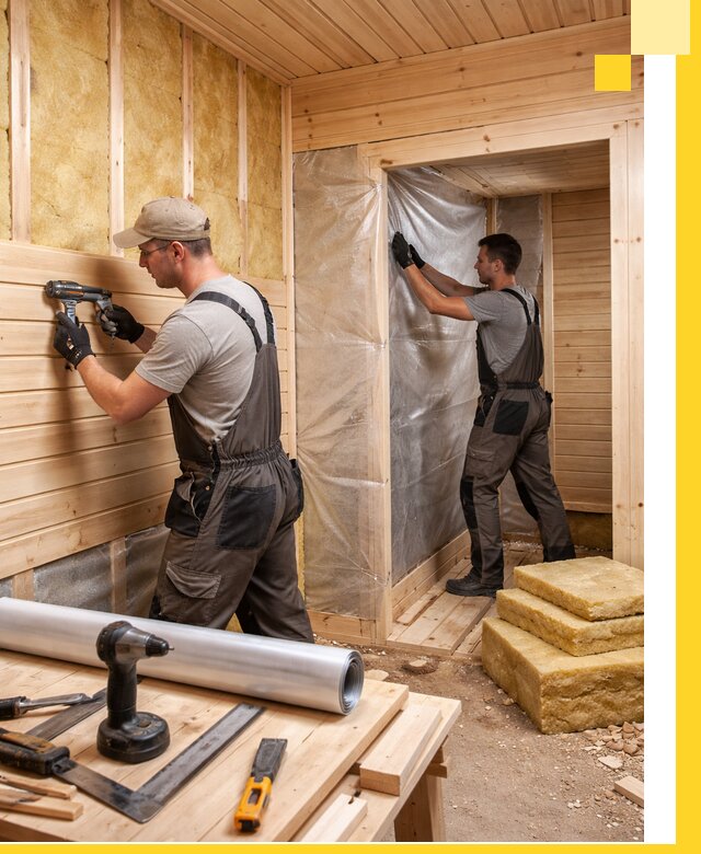 Бани под ключ в Юрге с проектом и полным монтажом