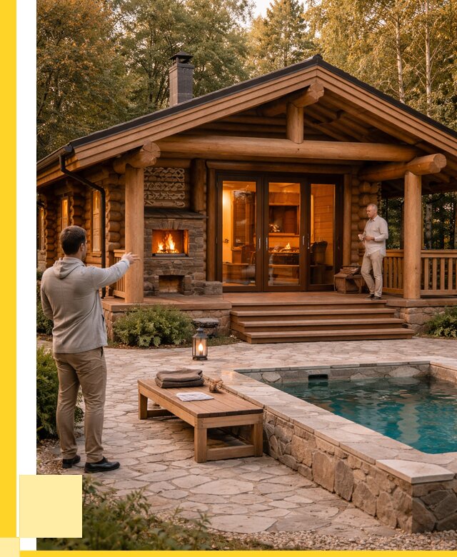 Проекты бань и хамам в Юрге от 26740 р. | ЭриданЮрг