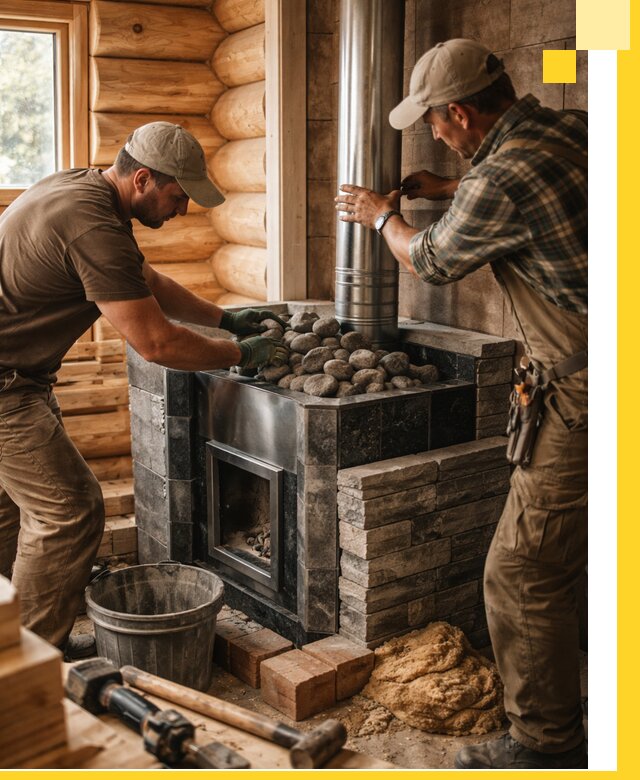 Строительство и отделка русских бань под ключ в Юрге