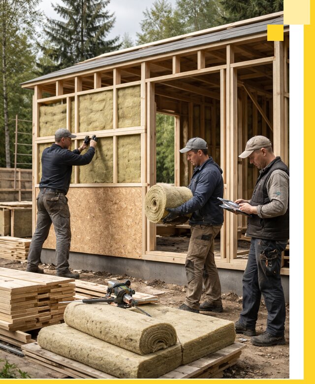 Проектирование и строительство каркасных бань в Юрге под ключ