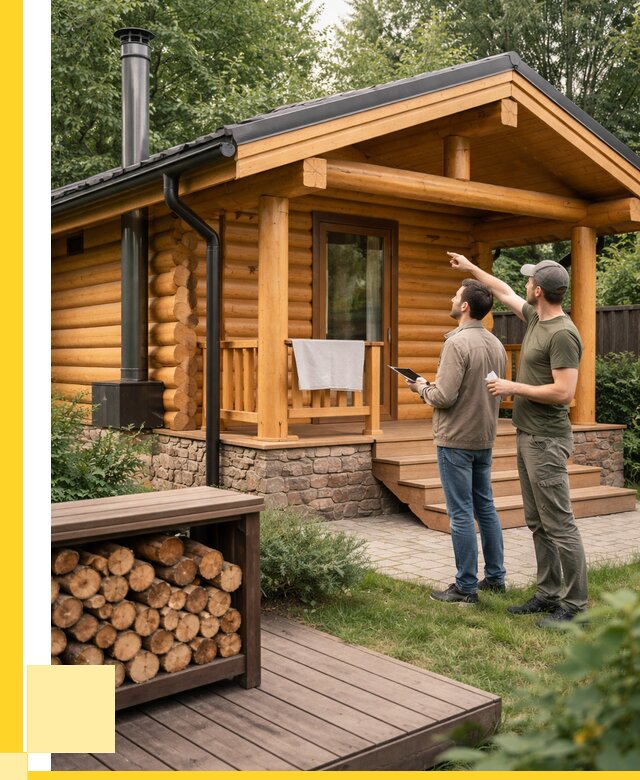 Бани для дачи под ключ в Юрге от 267400 р. | ЭриданЮрг