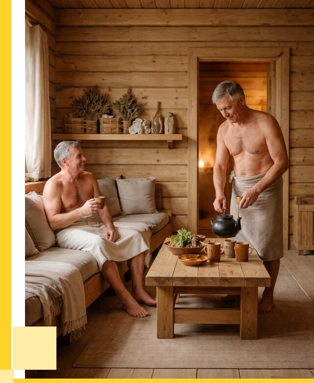 Бани с комнатой отдыха под ключ в Юрге от 481320 р. | ЭриданЮрг