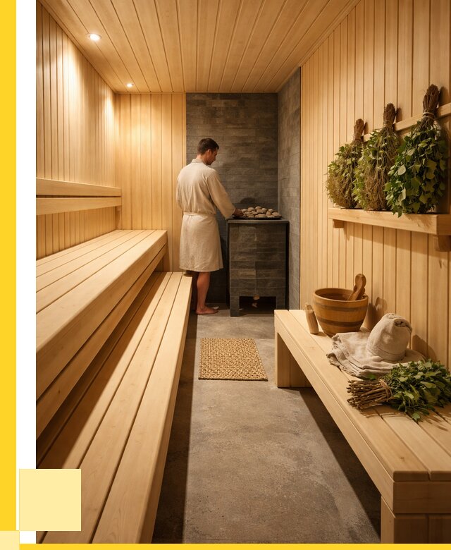 Отделка парной под ключ в Юрге от 374360 р. | ЭриданЮрг