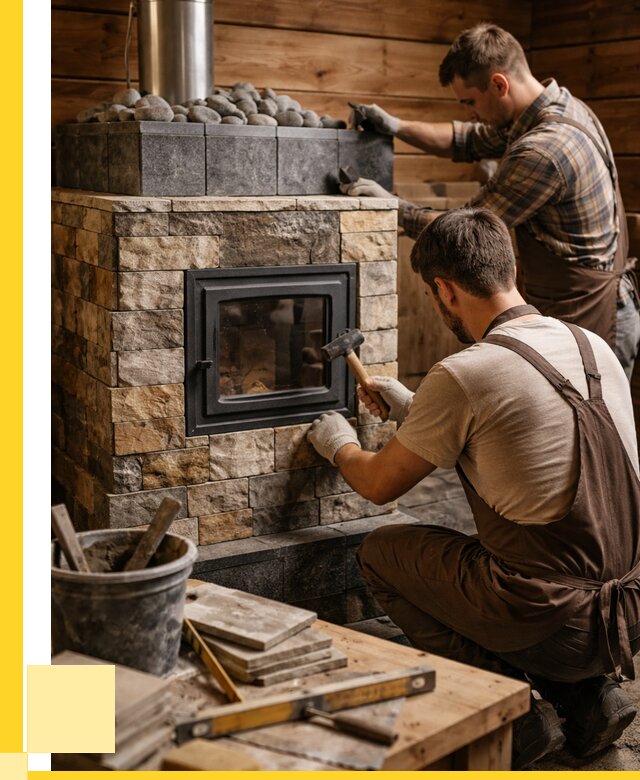 Облицовка банной печи в Юрге от 16044 р. | ЭриданЮрг