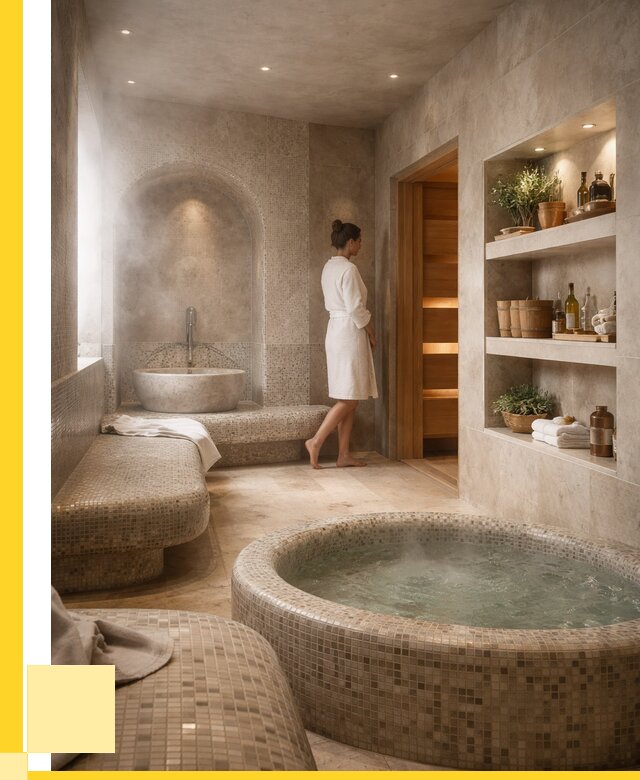 Строительство бани с хамамом в Юрге от 802200 р. | ЭриданЮрг