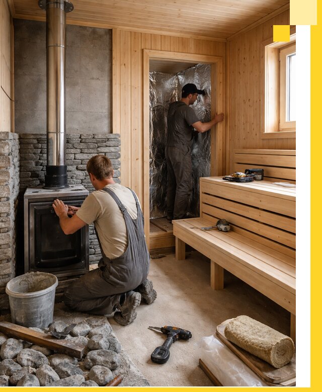 Строительство и изготовление бань под ключ в Юрге