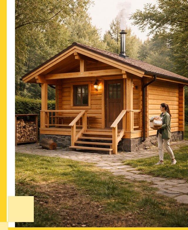 Купить баню под ключ в Юрге от 695240 р. | ЭриданЮрг