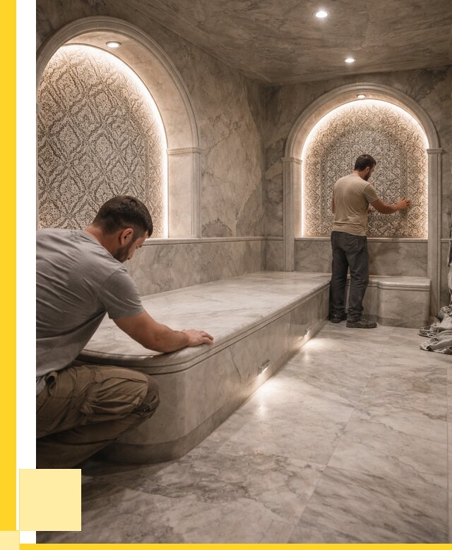 Турецкие бани под ключ в Юрге от 267400 р. | ЭриданЮрг