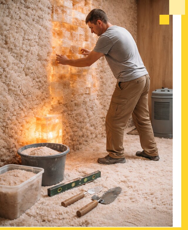 Проектирование и монтаж соляных комнат в Юрге под ключ